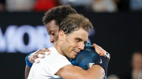 Australian Open: Gael Monfils pokonany. Rafael Nadal po dwóch latach w wielkoszlemowym ćwierćfinale