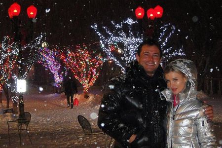 "Top model': Joanna Krupa z ukochany w Aspen