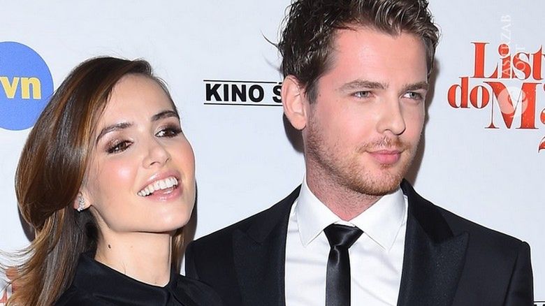 Marta Żmuda Trzebiatowska z mężem Kamilem Kulą na premierze "Listów do M. 2"