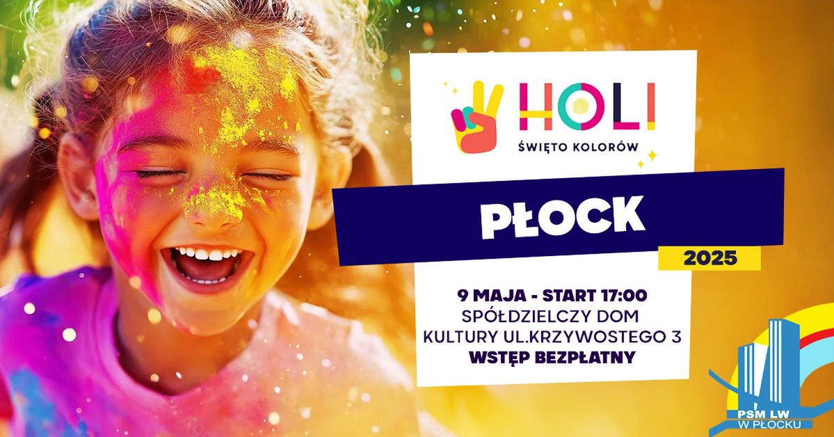 9 maja Festiwal Baniek i Holi Święto Kolorów