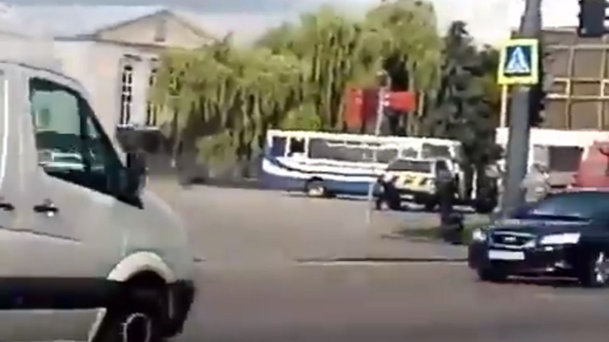 W Łucku doszło do porwania pasażerów autobusu