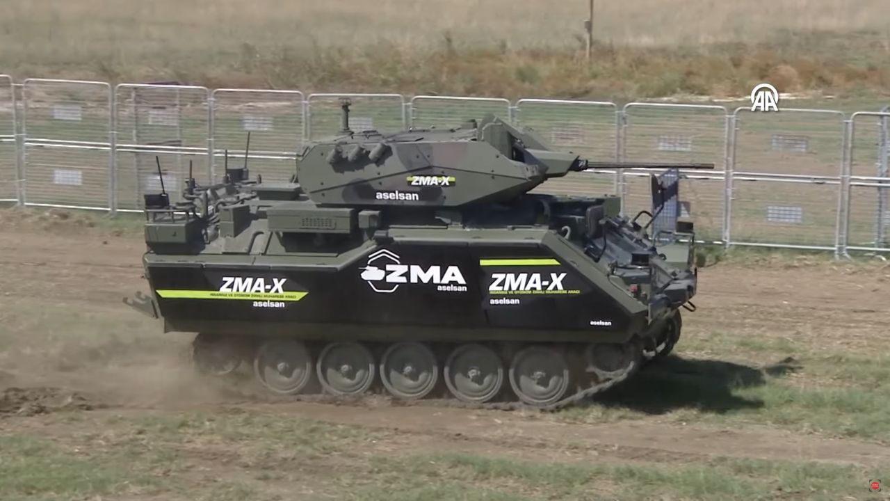 Turkey unveils ZMA-X: Revolutionizing robotic warfare