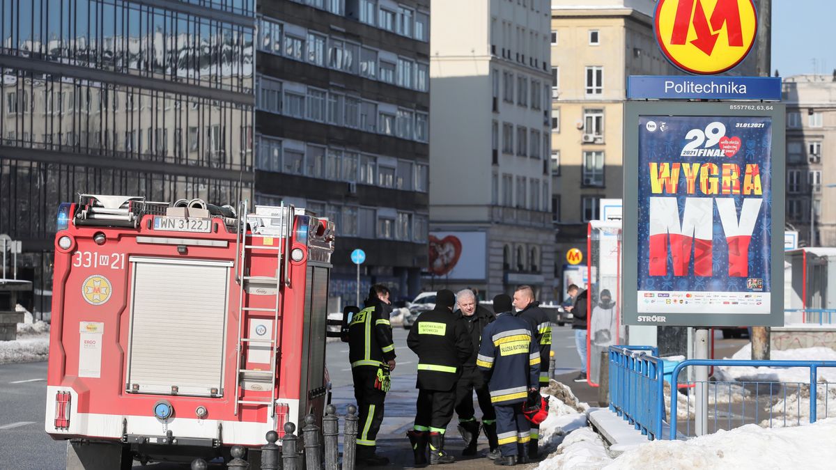 Tragiczny wypadek na stacji metra Politechnika