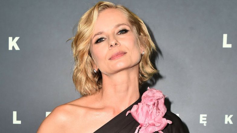 Magdalena Cielecka ZACHWYCA na premierze filmu "Lęk" 