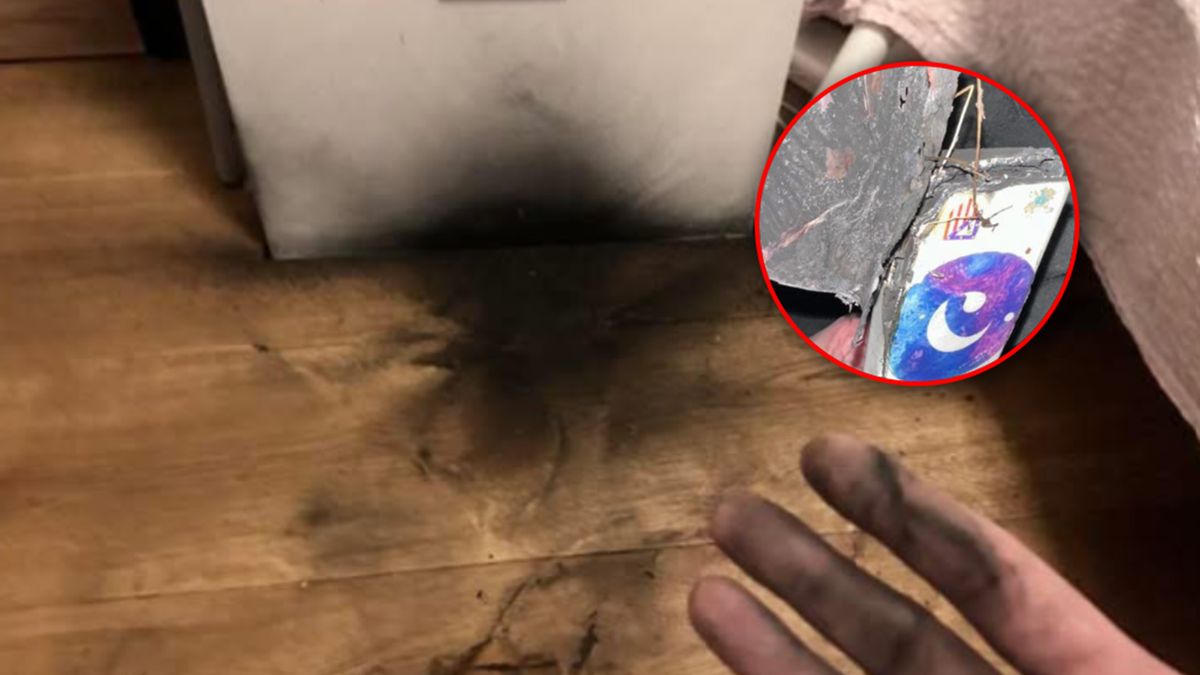 Powerbank eksplodował w domu na Podkarpaciu.