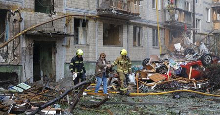 Rosyjski atak na Kijów. Ambasada Litwy uszkodzona