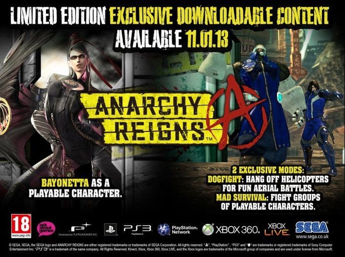 Anarchy Reigns rozpęta w Europie chaos w styczniu. W dobrej cenie