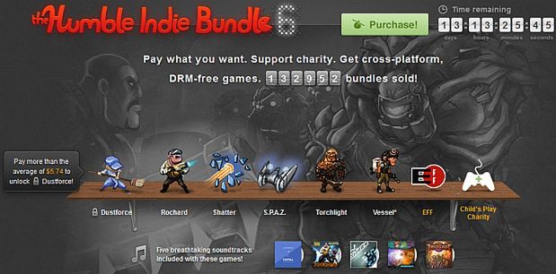 Nie zawaham się powiedzieć, że szósty zestaw Humble Indie Bundle jest mocarny