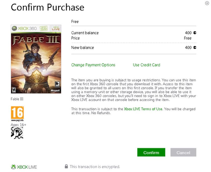Ludzie rzucili się na darmowe Fable III na Xbox Live