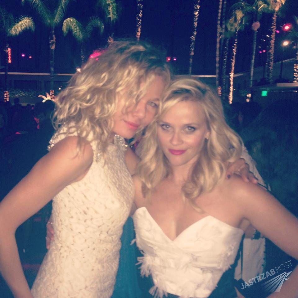 Kasia Wołejnio i Reese Witherspoon Fot. screen z Facebook