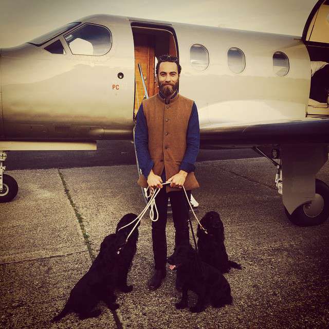 James Middleton - co publikuje na Instagramie?