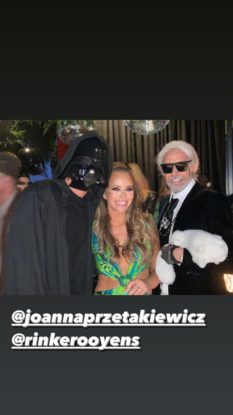 Mateusz Hładki, Joanna Przetakiewicz i Rinke Rooyens - 1. rocznica ślubu Joanny Przetakiewicz i Rinke Rooyensa