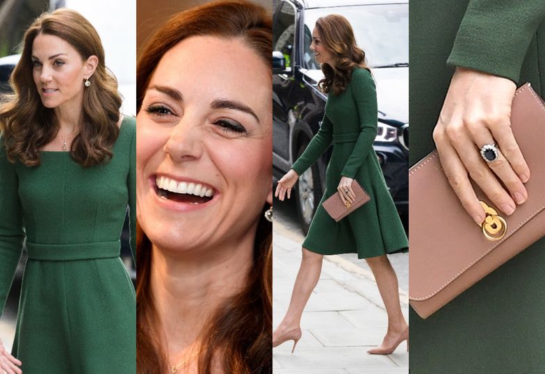 Elegancka Kate Middleton otwiera szkołę dla zaniedbanych dzieci