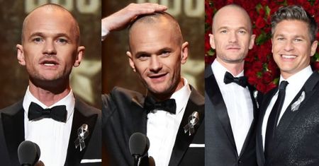 Neil Patrick Harris ogolił się na łyso! Poznajecie?