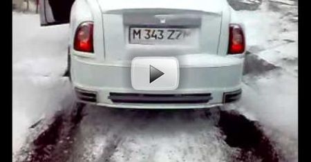 Rolls Royce Phantom z Kazachstanu[wideo]