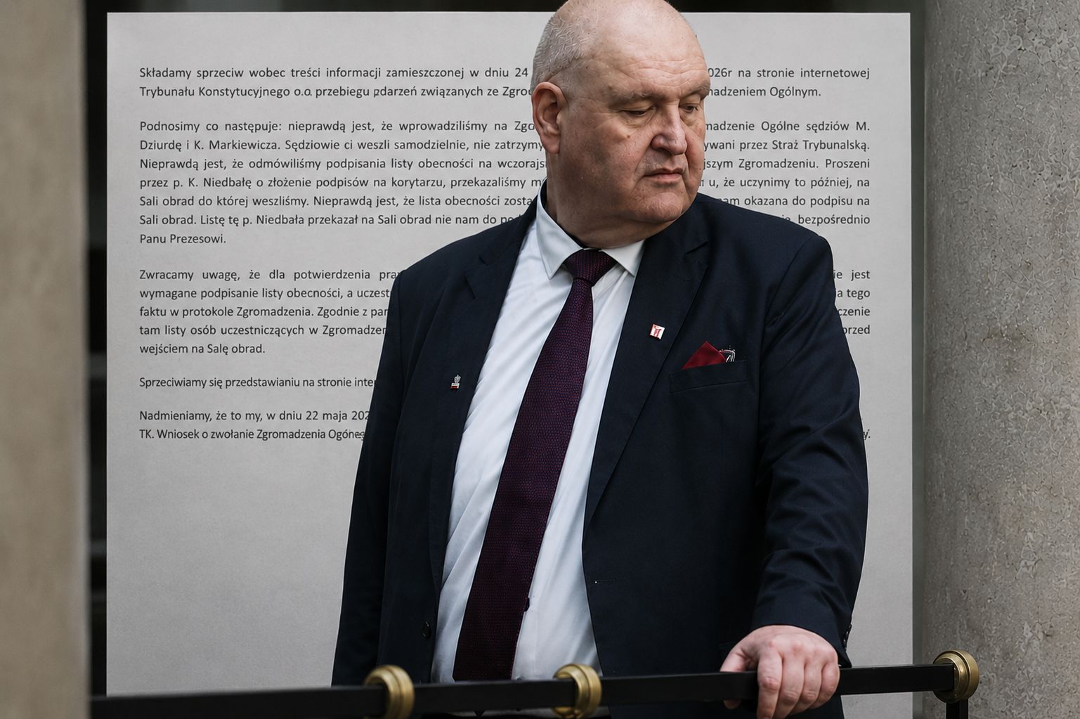 Sędziowie TK odpowiadają prezesowi. Wysłali list