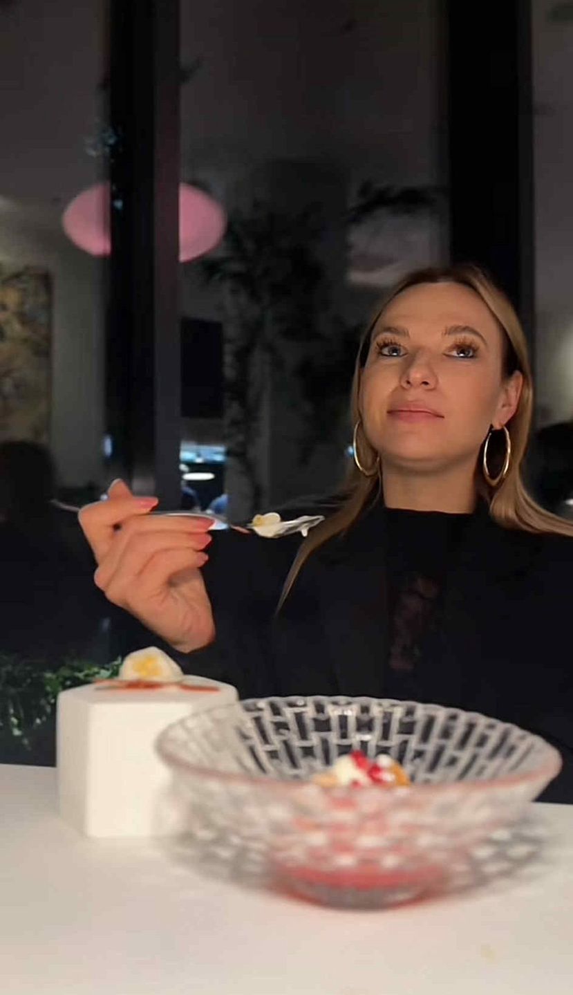 Kasia Węsierska w restauracji z gwiazdką Michelin