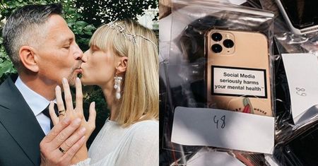 Krzysztof Ibisz wspomina ślub i pokazuje zarekwirowane gościom smartfony: "Dziękujemy za zabawę BEZ TELEFONÓW" (ZDJĘCIA)