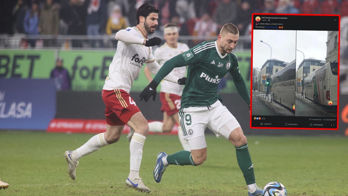 Sieć obiegło zdjęcie autokaru Legii