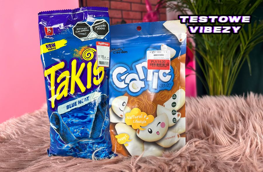 Test Garlic i niebieskich Takis