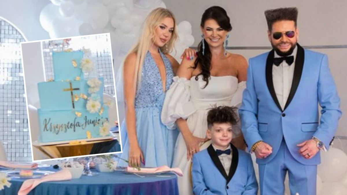 Komunia Krzysztofa juniora Rutkowskiego 