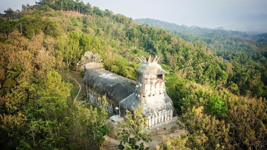 Gereja Ayam ("chicken church") in Indonesia in 2013