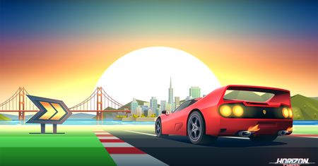 Old-school w nowym wydaniu. Rezultaty? Wyśmienite. Recenzja Horizon Chase [Android i iOS]