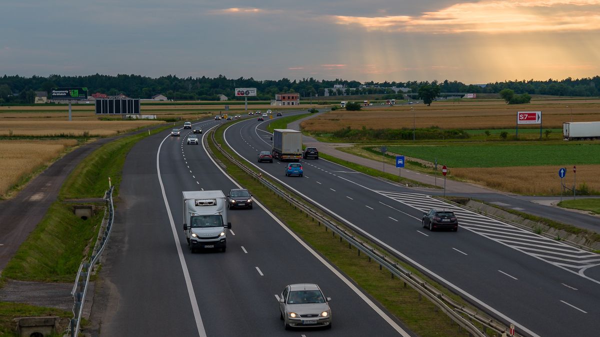 Ruch na drodze ekspresowej