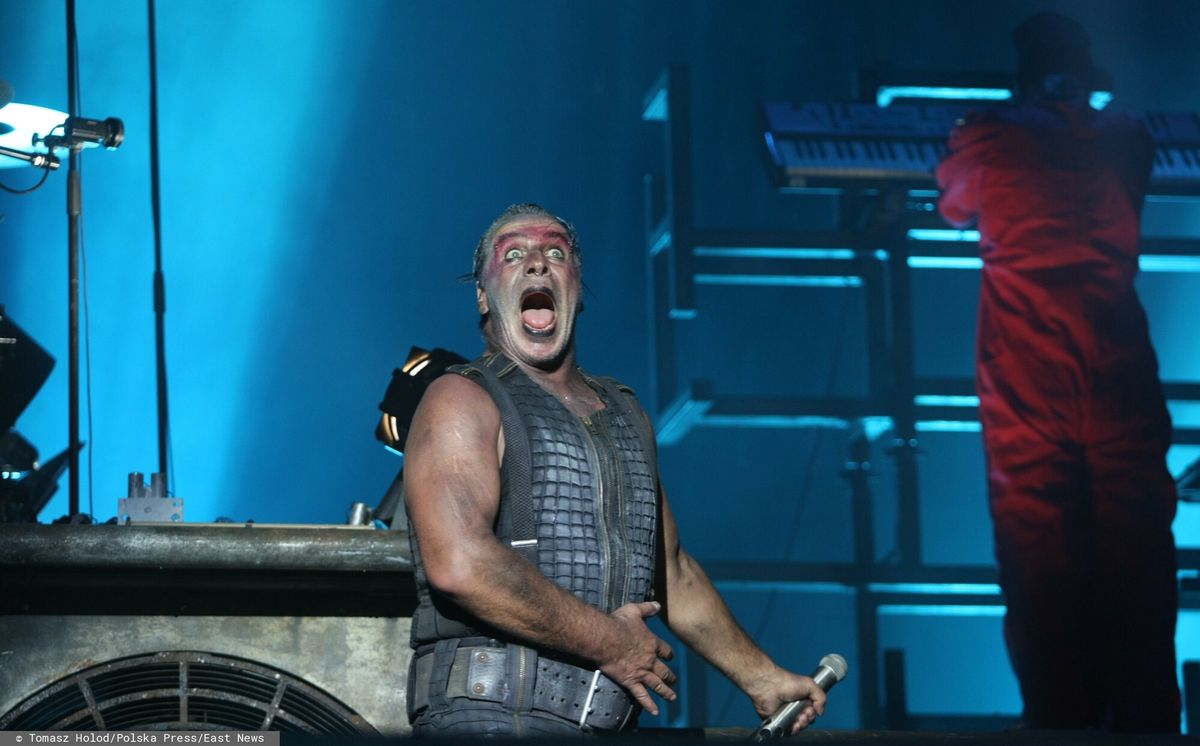 Koncert zespołu Rammstein wywołał dgrania skorupy ziemskiej