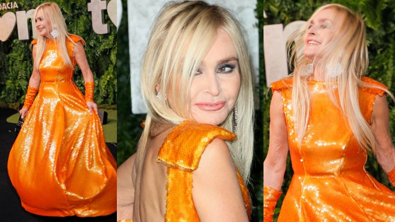 Monika Olejnik na Balu Fundacji TVN