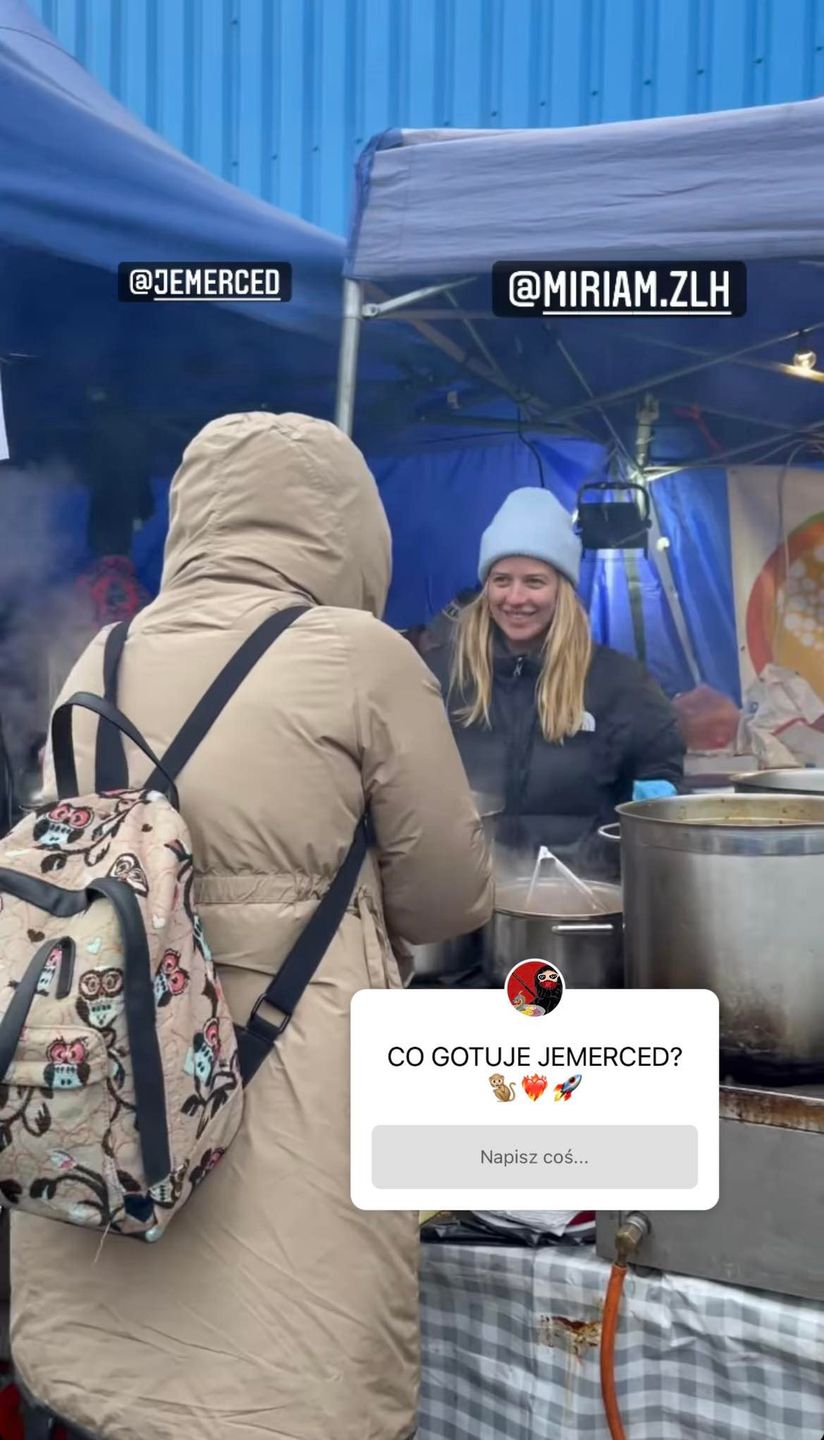 Jessica Mercedes pomaga uchodźcom na granicy polsko-ukraińskiej