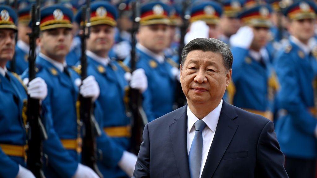 Przywódca Chin Xi Jinpinga