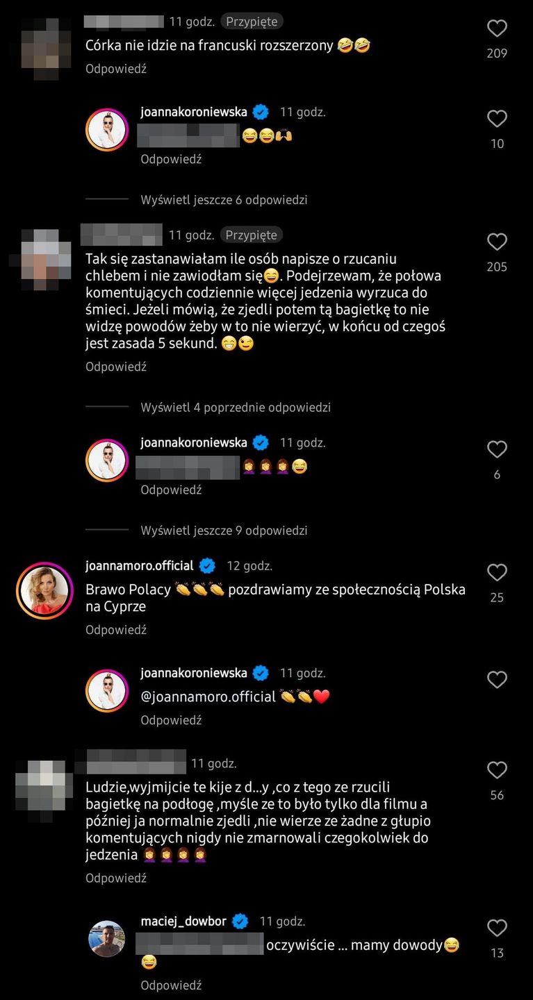 Dowbor i Koroniewska rzucają jedzeniem po przegranej Polski na mundialu. Wkroczyli internauci