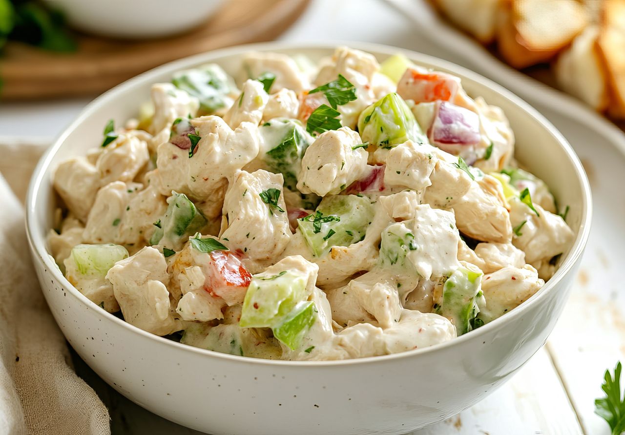 Gdy stawiam ją na andrzejkowym stole, goście wyrywają sobie salaterkę. To najlepsza sałatka