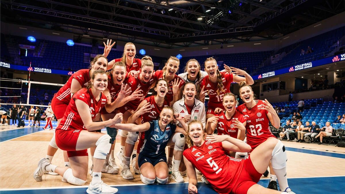 Reprezentacja Polski kobiet po ćwierćfinale Ligi Narodów