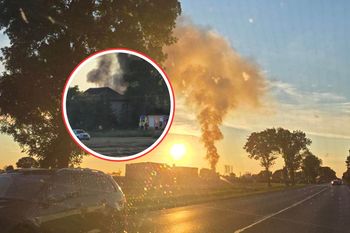 Słup dymu widoczny z 30 km. Tragiczny pożar. Strażacy znaleźli ciało