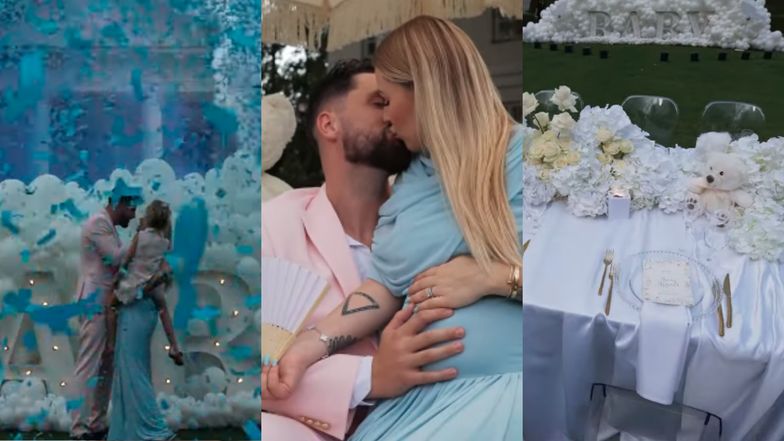 Tak wyglądało gender reveal Andziaks i Luki