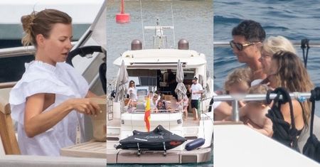 Anna i Robert Lewandowscy przemierzają hiszpańskie wody na pokładzie luksusowego jachtu (ZDJĘCIA)
