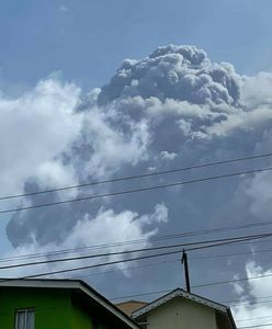 Wybuch wulkanu La Soufriere. Ewakuacja na wyspie