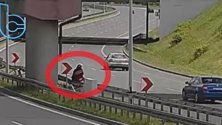 To kolejny raz, gdy w tym miejscu Drogowej Trasy Średnicowej dochodzi do niebezpiecznego zdarzenia