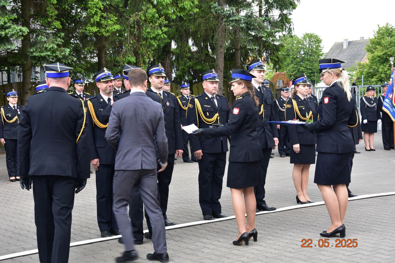 Wręczanie odznaczeń