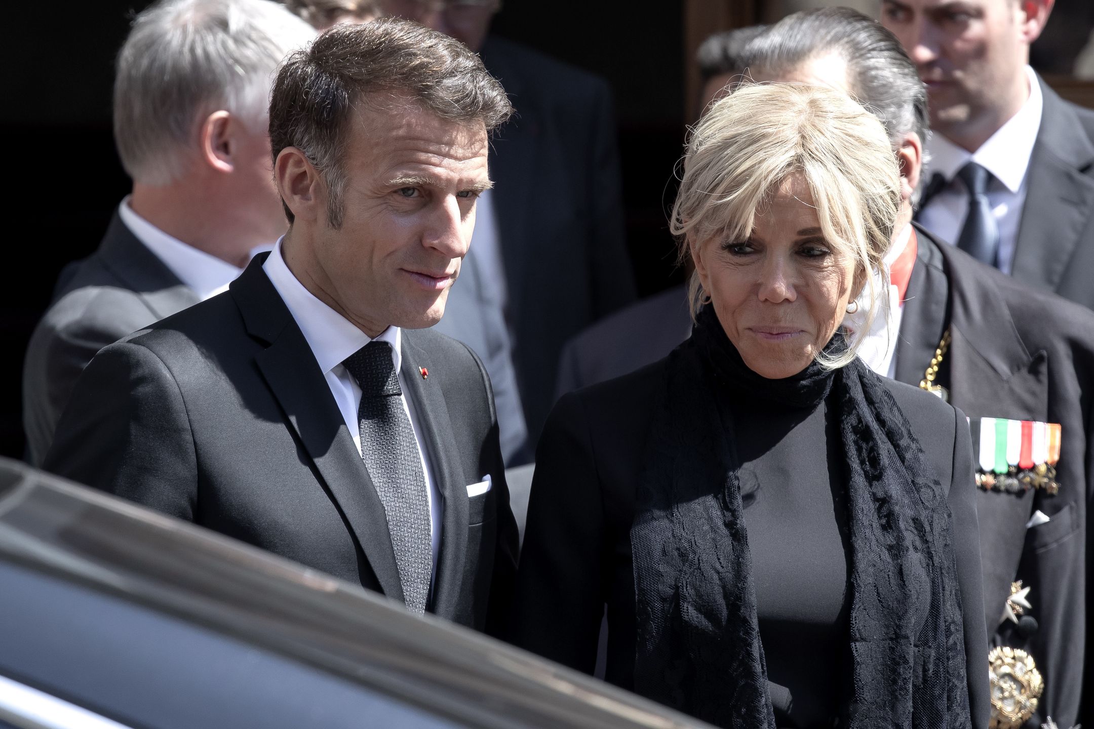 Emmanuel Macron z Brigitte