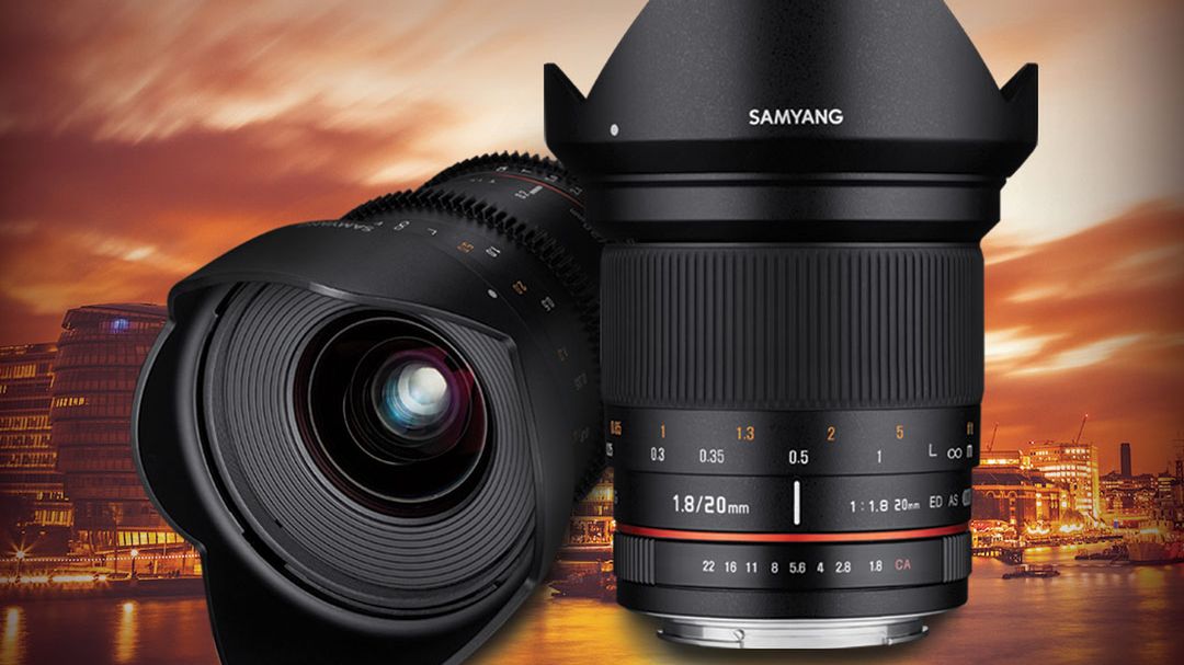 Samyang 20 mm f/1.8 i 20 mm T/1.9 ED AS UMC - jasny, manualny szeroki kąt do pełnej klatki 1