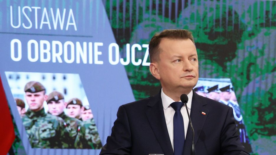 Szef MON Mariusz Błaszczak