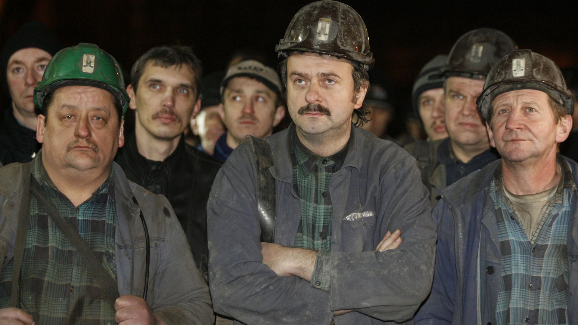 Górnicy z kopalni Pokój / fot. Andrzej Grygiel