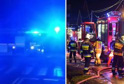 Celowo wysadził mieszkanie? Z okna wydobywały się ogromne płomienie