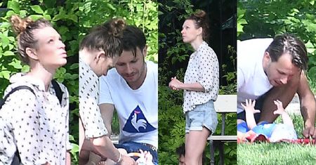 Boczarska i Banasiuk z synem na pikniku: uśmiechy, zdjęcia i zabawy na kocyku (ZDJĘCIA)