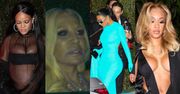 Gwiazdy w kusych kreacjach ściągają na imprezę u Jaya-Z i Beyonce: Rihanna, Kim Kardashian, Donatella Versace... (ZDJĘCIA)
