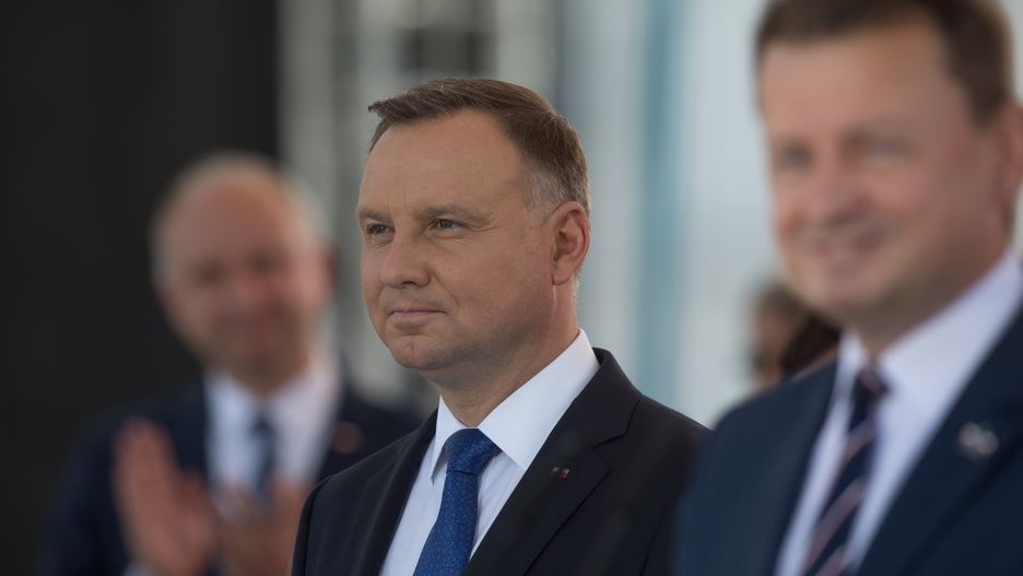 Prezydent Andrzej Duda miał wypadek na skuterze wodnym (zdj. arch.)