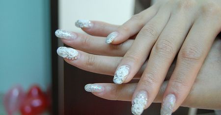 Manicure ślubny